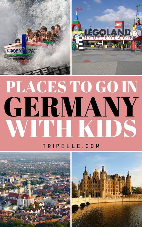 Germany is absolutely a child’s playground With a landscape of forests, rivers, mountain ranges, and beaches dotted with castles and palaces, anyone who visits is up for a fantasy and fairy-tale treat. Here are the 10 best places to take the kids. #germanytravel #germanywithkids #travelwithkids #familytravel Germany With Kids, Germany Holiday, Germany For Kids, Germany Travel Destinations, Living Overseas, Germany Trip, European Trip, Germany Travel Guide, Travel Kids