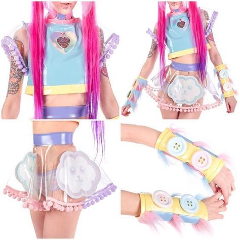 Kawaii Clothes Pastel, Clothes Pastel, Uchuu Kei, Alien Clothes, Clothes Kawaii, Pastel Fashion, The Walk, J Fashion, 영감을 주는 캐릭터