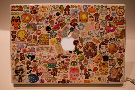 Laptop Decoration, Computer Sticker, Phone Themes, Sticker Collection, Art Sketchbook, Laptop Stickers, Cute Stickers, Art Inspo, The Back