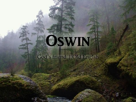 Pronunciation — AWZ-win | Oswin baby name, Unique baby name, Rare baby names, #babynames English Baby Boy Names, Romantic Girl Names, Baby Boy Names Strong, British Baby Names, Irish Baby Names, Southern Baby Names, Rare Baby Names, New Baby Names, Southern Baby