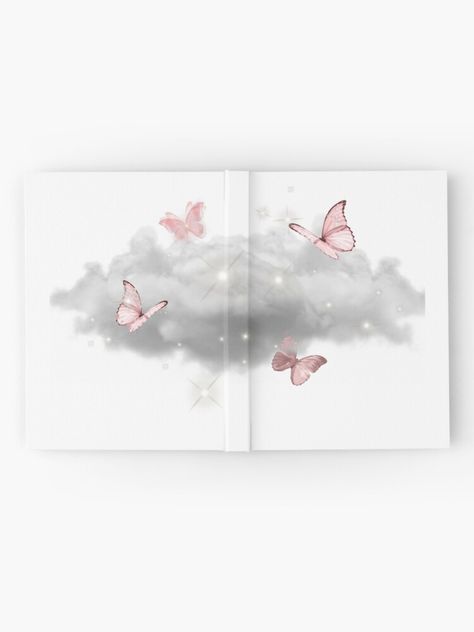 "aesthetic butterfly" Hardcover Journal by chrisox | Redbubble Aesthetic Pink Butterfly, Butterfly Journal, Aesthetic Butterfly, Front Cover Designs, Butterfly Books, Journal Aesthetic, Aesthetic Pink, Summer Solstice, Pink Butterfly