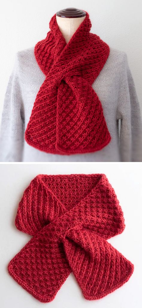 Knitting patterns free scarf