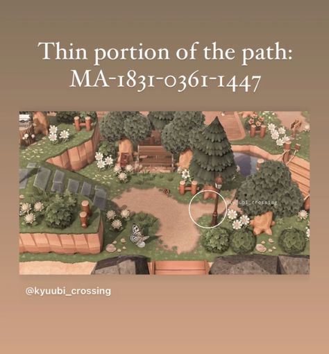 Animal Crossing Dirt Path Design, Acnh Construction, Acnh Pathing, Ac Pattern, Acnh Campsite, Acnh 2023, Cottage Core Animal Crossing, Cottagecore Animal Crossing, Acnh Paths