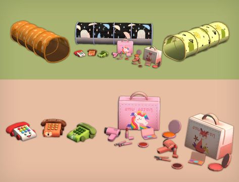 Sims 4 Functional Makeup, Sims 4 Cc Functional Activities, Sims 2 Clutter, Sims 4t2, Furniture Cc, Hamma Beads Ideas, Ts2 Cc, Hamma Beads, Increase Creativity