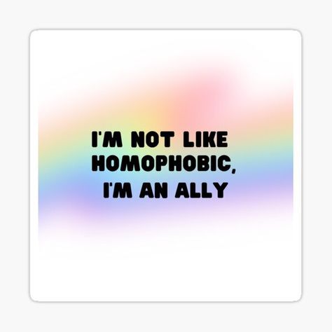 I’m An Ally Heartstopper, Supportive Straight Friend Heartstopper, Heartstopper Merch, Heartstopper Funny, Heartstopper Attitude, How To Be An Ally Lgbtq, Lgbtq Ally, Straight Ally, Lgbtq Quotes