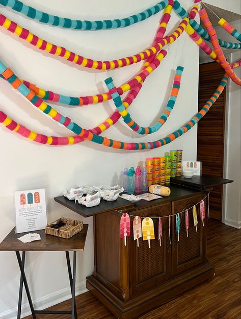 Popsicle theme party | popsicle theme baby shower | ready to pop | baby shower theme | baby shower party inspo | summer baby shower | baby shower games | shit happens | lets make a baby Lets Make A Baby, Pop Baby Showers, Summer Baby Shower, Party Inspo, Ready To Pop, Gender Neutral Baby Shower, Baby Sprinkle, Baby Shower Theme, Summer Baby