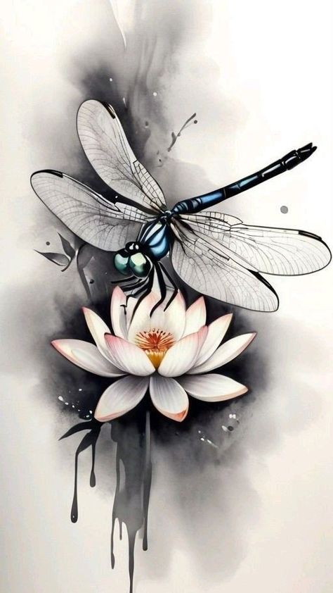 #tattoo #tattoos #inked #tattooart #tattooed #tattooideas #tattoodesign #tattooinspiration #tattoosleeve #tattooflash #inkedgirls #tattooedwomen  #InkLaughs  #TattooFails Eva Tattoo, Woman Tattoo Design, Dragonfly Lotus, Symbol Tattoos With Meaning, Raiders Tattoos, Butterfly Tattoos Images, Delicate Tattoos For Women, Dragonfly Artwork, Horse Tattoo Design