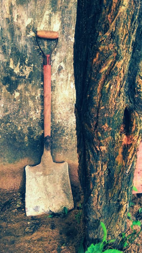 Yardwork Aesthetic, Shovel Aesthetic, Yard Work, Garden Trowel, Shovel, Garden Tools, Lost, Photography, Quick Saves