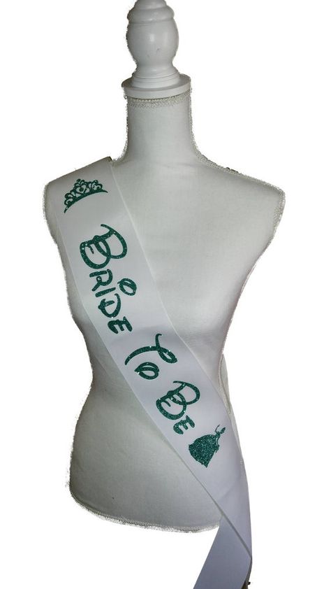 Disney Themed Bridal Shower, Small Engagement Party, Bayou Wedding, Frog Wedding, Tiana Wedding, Cinderella Wedding Theme, Disney Bachelorette Parties, Bridal Shower Sash, Bachelorette Party Sash