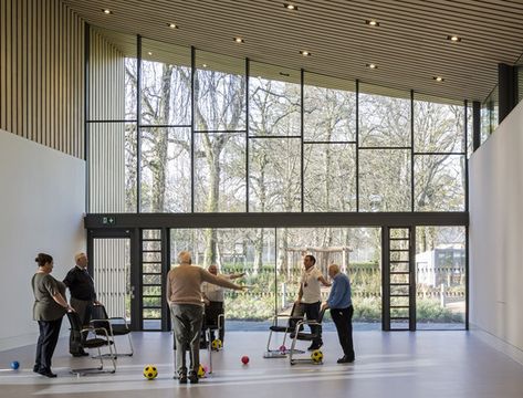 The Hawkhead Centre / Page\Park Architects | ArchDaily Senior Community Center, Senior Housing Architecture, Elderly Care Center, Elderly Housing, Institutional Design, Senior Citizen Housing, Residential Care Home, Senior Living Facilities, Senior Housing