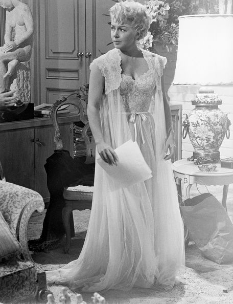 40's and 50's nightgowns | Alencon Stock Photos and Pictures | Getty Images Edith Head, Vintage Hollywood Glamour, Lana Turner, Veronica Lake, Lingerie Shoot, Classic Lingerie, Vintage Revival, Vintage Nightgown, Film Actress