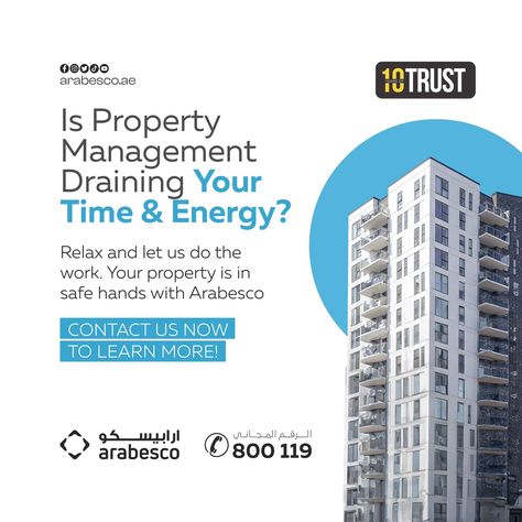 Spend Less Time Managing and More Time Living Leave property management to Arabesco Real Estate Best Property Management Company in UAE Find more about our services now: https://arabesco.ae 📞 +971547313709 📩 info@arabesco.ae 🌐 www.arabesco.ae . . . (Arabesco, 10YearsStrong, Real Estate, Property Management, Abu Dhabi, Investment) #Arabesco #10YearsStrong #RealEstate #arabescorealestate Property Management Company, Commercial Complex, Residential Construction, Real Estate Property, Tourist Information, Real Estate Development, Retail Space, Our Services, Management Company