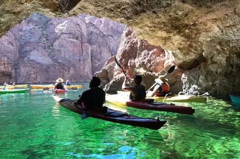 Arizona Attractions, Las Vegas Hotel, Colorado Travel Guide, Tandem Kayaking, Mandalay Bay, Vegas Vacation, Vegas Hotel, Kayak Tours, Kayak Trip