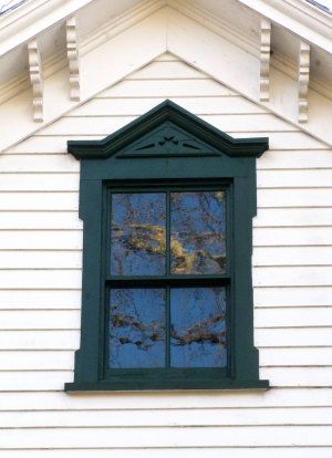 Window Performance: Old Windows vs. Window Replacements Outdoor Window Trim, Exterior Window Trim Ideas, Interior Storm Windows, Old Wood Windows, Historic Windows, Window Restoration, Victorian Windows, Victorian Exterior, Cottage Windows