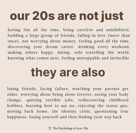 Living In Your 20s, 20s Quotes, In My Twenties, In Your Twenties, My Twenties, Your Twenties, Boring People, Annoying People, Your 20s