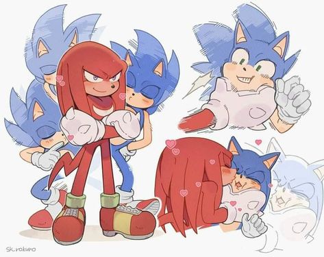 Sonic & Knuckles, Hedgehog Movie, Sonic Heroes, Sonic Funny, Sonic Fan Characters, Sonic Franchise, Sonic Adventure, Hedgehog Art, Sonic And Shadow