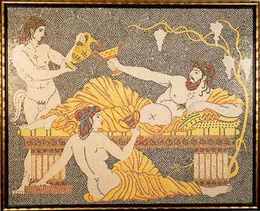 wine Ancient Greek Food, Dionysus God, Roman Gods, Ancient Greek Art, Greek Gods And Goddesses, Greek Mythology Art, Athena Goddess, Mythology Art, Greek Art