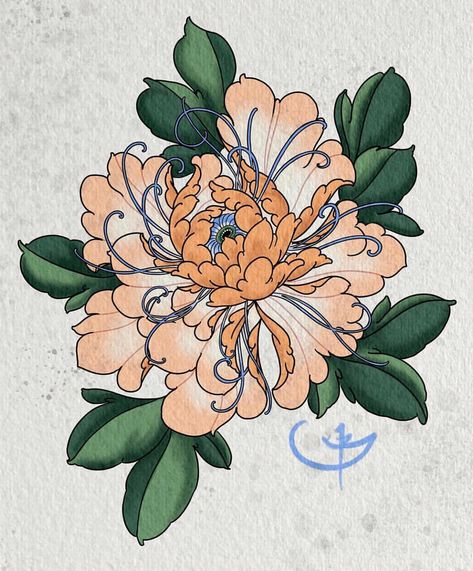 Horichou trên Instagram: “Who wants a new peony tattoo? Come see me @stevestontattoocompany taking bookings for late April/May #call or email the shop for bookings.…” Orange Peony, Tattoo Snake, Traditional Tattoo Flowers, Alice In Wonderland Drawings, Japan Tattoo Design, Spooky Tattoos, Asian Tattoos, Peonies Tattoo, Japanese Artwork