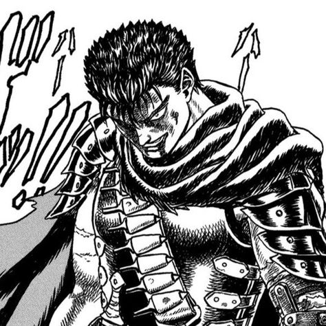 Guts Berserk Manga, Berserker Tattoo, Berserk Icons, Berserk Anime 1997, Gym Icon, Anime Berserk, Guts Berserk, Berserk Anime, Kentaro Miura