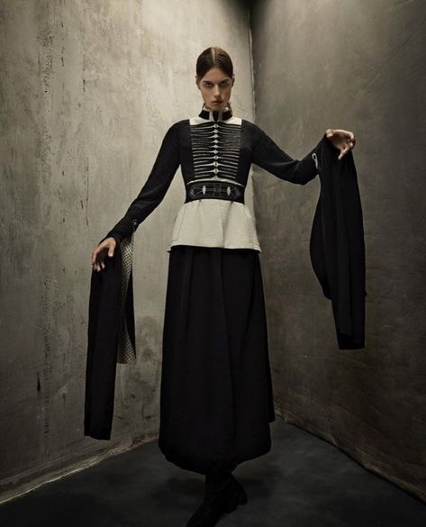 Dungeon Aesthetic, Ethnic Art, Portrait Inspiration, Modern Fashion, Traditional Dresses, Nun Dress, Normcore, Dresses, Beauty