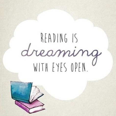 Reading is dreaming with eyes open quotes cute eyes life book open dreaming reading cloud Eyes Open, Your Eyes, A Book, We Heart It, Lost, Reading