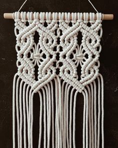 SASHA MACRAMESSAGE | New macrame pattern GEMINI ♊️ ⚜️ (on request) Tutorial 👉🏻📍YouTube Sasha… | Instagram Sasha Macramessage, Macrame Ideas, Diy Macrame, Macrame Knots, Macrame Patterns, Macrame Diy, Macrame, Projects To Try, Pattern