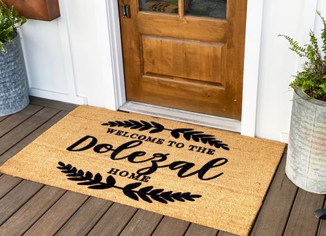 Realtor Client Gifts, Dark Food, Mat Ideas, Coir Door Mat, Funny Welcome Mat, Funny Doormats, Coir Doormat, Custom Doormat, Coconut Fiber