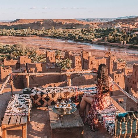 Aït Ben Haddou, Ouarzazate, Morocco My Fashion Style, Ait Ben Haddou, Morocco Itinerary, Longchamp Travel, Marrakech Travel, Dream Landscape, I Love Games, Morocco Travel, Travel Quotes Inspirational