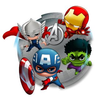 Chibi Avengers, Captain America Poster, Avengers Cartoon, Baby Avengers, Avengers Poster, Marvel Hulk, Avengers Characters, Iron Man Captain America, Hulk Marvel