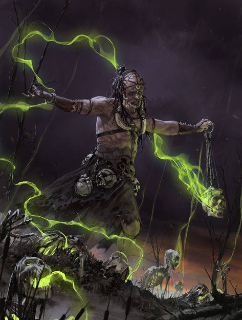 ArtStation - Necromancer, Silviu Sadoschi Necromancer Art, Myths & Monsters, D D Monsters, Fantasy Images, Dark Ages, Dnd Characters, Fantasy Artwork, Horror Art, Dark Fantasy Art