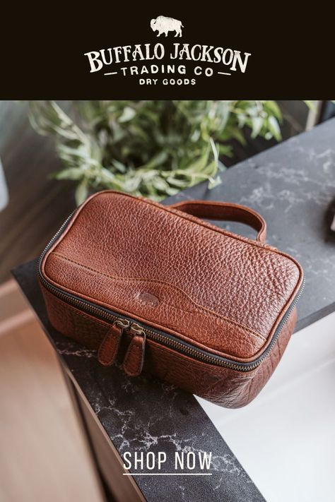 Traditionally made of canvas or leather, a men’s toiletry kit (aka Dopp Kit) is more than just what you dump your shaving products into. It’s worth finding a bag, roll, or hanging kit designed with organization for men in mind (i.e. no packing tutorial required). It should hold all your travel essentials AND fit in your carry on. Perfect for business or adventure travel. Great gift for him. Organization For Men, Mens Dress Shoes Guide, Shoes Guide, Travel Accessories For Men, Shaving Products, Leather Passport Wallet, Leather Dopp Kit, Leather Travel Wallet, Mens Toiletry Bag