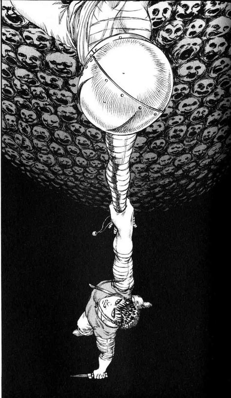 Guts And Griffith, Berserk Anime 1997, Kentaro Miura, Arte Van Gogh, 다크 판타지, Art Manga, Manga Pages, Art Anime, Anime Boys