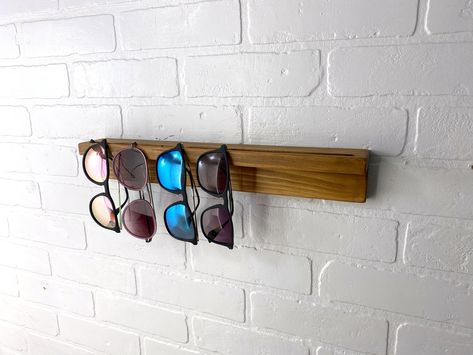 Diy Sunglasses Holder, Sunglass Storage, Sunglasses Hanger, Glasses Display, Sunglasses Organizer, Entryway Organizer, Sunglasses Storage, Large Sunglasses, Sunglass Holder