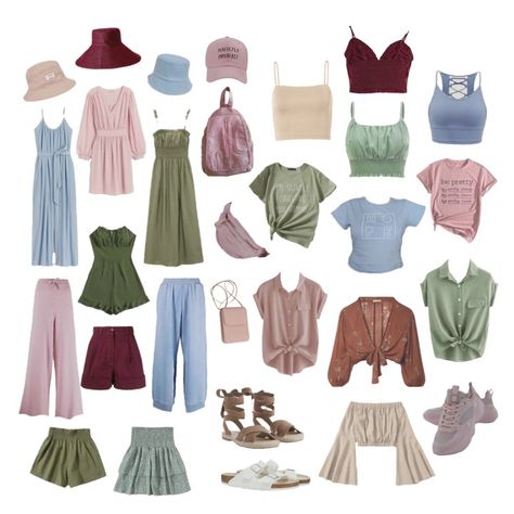 Shaded Soft Autumn Outfits, Soft Autumm Outfits, Shaded Soft Summer Outfit, Soft Colored Outfits, Soft Summer Pallette, Light Spring Autumn Outfits, Soft Summer Fall Capsule Wardrobe, Summer Tone Outfit, True Summer Soft Dramatic