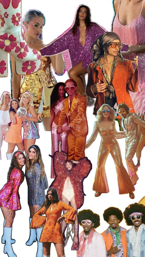 Disco Themed Outfits, 70s Disco Party Outfit, Disco Party Costume, Wonderland Outfit, Disco Party Outfit, 70s Party Theme, Boogie Wonderland, 70s Disco Party, Disco Theme