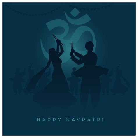 Creative garba night couple minimal desi... | Premium Vector #Freepik #vector #background #banner #poster #music Navratri Garba Photo, Garba Night, Navratri Garba, Shadow Images, Navratri Festival, Night Illustration, Hair Logo, Minimal Photo, Happy Birthday Frame