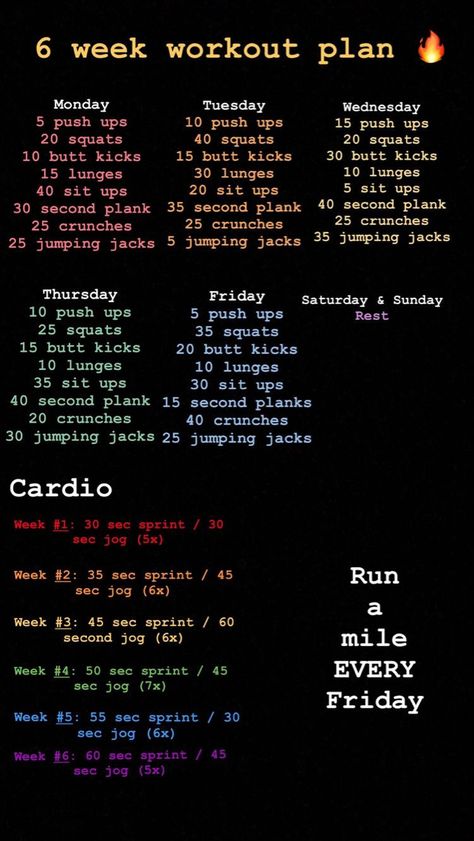 6 Week Workout Plan, Week Workout Plan, Body Fat Loss Workouts, 6 Week Workout, Hiit Workout Plan, Month Workout Challenge, Summer Body Workout Plan, Kiat Diet, Motivasi Diet