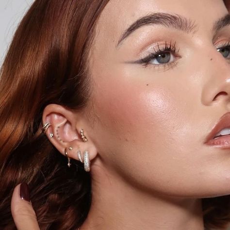 sophie floyd on Instagram: "the season of the sparkle @astridandmiyu ✨👂🏼💫 get 25% off everything this cyber-week *excludes services & solid gold AD" Soph Floyd Hair, Sophie Floyd Nails, Sophie Floyd Hair, Soph Floyd, Sophie Floyd Piercings, Sophie Baverstock Hair, Sophie Floyd Makeup, Sophie Floyd, Sophie Ellis Bextor Makeup