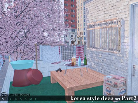 Cc Patreon, Sims 4 Male Clothes, The Sims 4 Skin, Sims 4 House Plans, Asian Furniture, The Sims 2, Sims 4 Cc Furniture, Korea Style, Style Deco