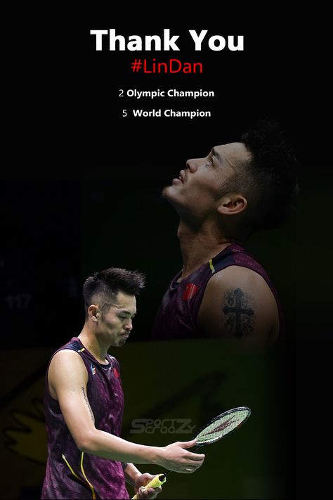 China’s two-time Olympic badminton champion Lin Dan announces retirement #LinDan #badminton  #HappyRetirementLinDan #SuperDan #badminton #Retirement #Olympic  #bwf  #China Lindan Badminton, Lin Dan Badminton, Badminton Poster, Badminton Champion, Badminton Quotes, Lin Dan, Chen Long, Sport Badminton, Badminton Photos