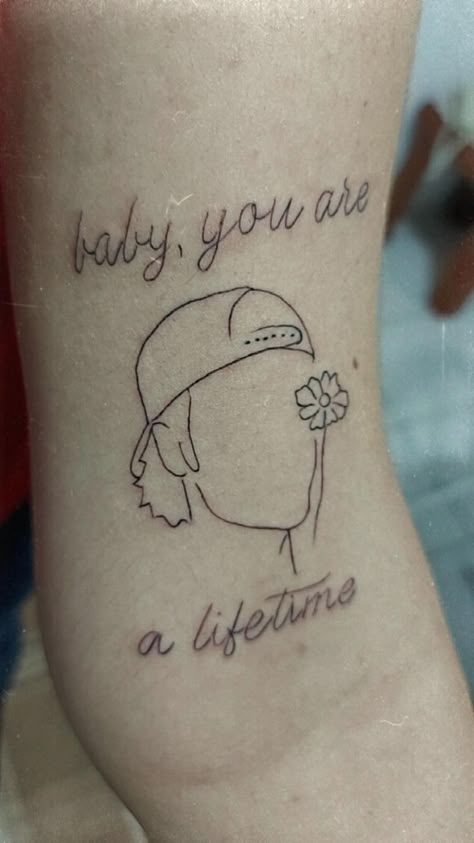 Justin Tattoo, Justin Bieber Tattoos, Meaningful Tattoo Quotes, Petite Tattoos, Bff Tattoos, Cat Tattoo Designs, Cute Little Tattoos, Mask Tattoo, Knee Tattoo