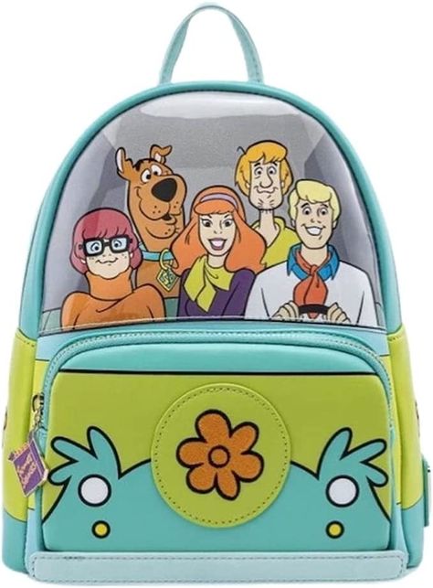 Scooby Doo Mystery Machine, Mystery Machine, Scooby Doo Mystery, Mini Mochila, Loungefly Bag, Disney Bag, Zipper Charms, Loungefly Disney, Cute Backpacks