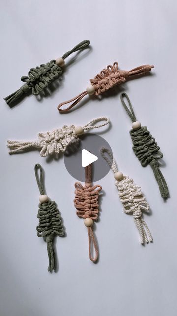 Megan | Macrame Gifts & Tutorials on Instagram: "DIY Ornament Ideas 🌲❤️

💡: add Pine, Peppermint or any oil to make an air freshener! 

#christmastree #macrameornament #macrametutorial #macrametutorials #macrameforbeginners #howtomacrame #christmasmacrame #diyornaments #macramedesign #macramegift #macrameartist #macrameaccessories #squareknot #macrameknots #macrameasmr #asmr #relaxingmacrame #howto #macrameteacher #macramestudent #megsmodernmacrame #shopmegsmodernmacrame #macramekeychain #diymacrame #makrame #makrama #macramemakers #macramecommunity #macrameartists #macrameinspiration" Diy Ornament Ideas, Macrame Gifts, Diy Ornament, Square Knot, Ornament Ideas, Instagram Diy, Macrame Knots, Macrame Tutorial, Macrame Design