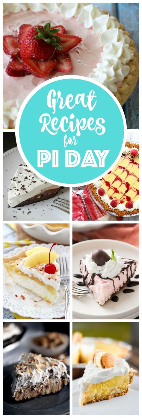 Each year Pi Day is celebrated by many who love math! What better way to celebrate than with a great pie! Check out these fabulous pie recipes to make Pi Day even more fun! Pi Day Recipes, Homemade Pie Recipes, Good Pie, Love Math, Pi Day, Homemade Pie, Recipe Roundup, Recipes To Make, Pie Dessert