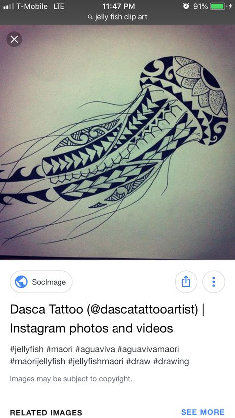 Polynesian Jellyfish Tattoo, Shark Sketch, Pencil Tattoo, Island Tattoo, Tier Tattoo, Arrow Tattoo Design, Octopus Tattoo Design, Tattoo Water, Free Tattoo Designs