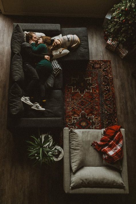 On the blog: Top Pics of the Week - January 4 | Image by Payton Marie Photography Couple In House, Winter Cuddles Couples, Couple Home, Cozy At Home Photoshoot Couple, Couple In House Photography, Couples Cozy Photoshoot, I’m Home Couples Shoot, Cozy Cabin Couple Photoshoot, Top Pic