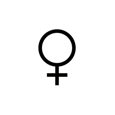 Female Symbol Art, Female Symbol Logo, Feminist Symbol Tattoo, Women Symbol Tattoo, Women Power Symbol, Female Sign Tattoo Symbols, Female Symbol Tattoo, Female Logo Design, Glamor Magic