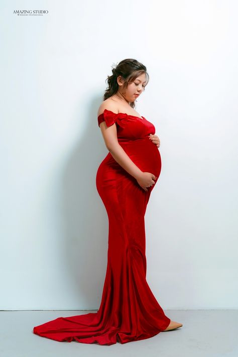 Red dress Maternity Photoshoot, Pregnancy Photoshoot, Red Dress, Red, Quick Saves