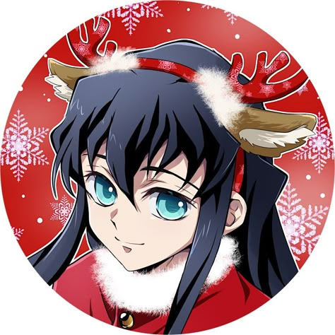 Cre of twitter:@Hana_ni_nare. Muichiro Christmas, Demon Slayer Christmas, Baby Muichiro, Muichiro Fan Art, Guinea Pigs Funny, Iphone Wallpaper Bts, Christmas Pfp, Anime Christmas, Christmas Icons