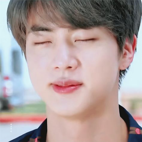 Jin Dancing Gif, Jin Gifs Boyfriend, Jin Shocked Gif, Jin Gifs Cute Smile, Jin Making Heart, Jin Gif, Smile Gif, Love Your Smile, Jin Bts